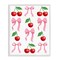 Stupell Industries Cherries & Bows Assortment Framed Giclee, design by Marcus Prime